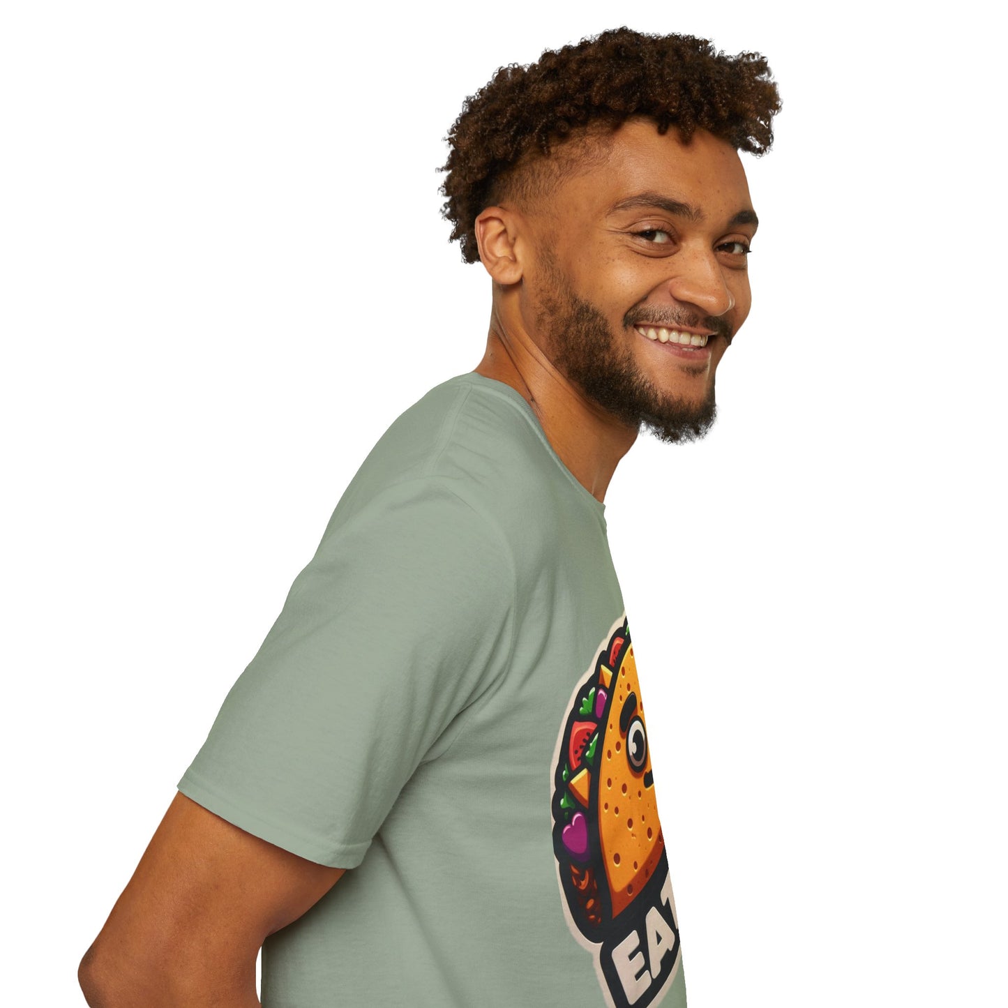 Funny Taco "Eat Me"  Unisex Softstyle T-Shirt