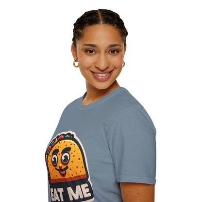 Funny Taco "Eat Me"  Unisex Softstyle T-Shirt