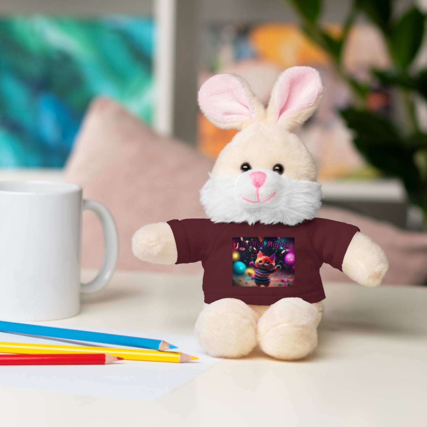 ''Tiny But Mighty'' Stuffed Animals with Tee