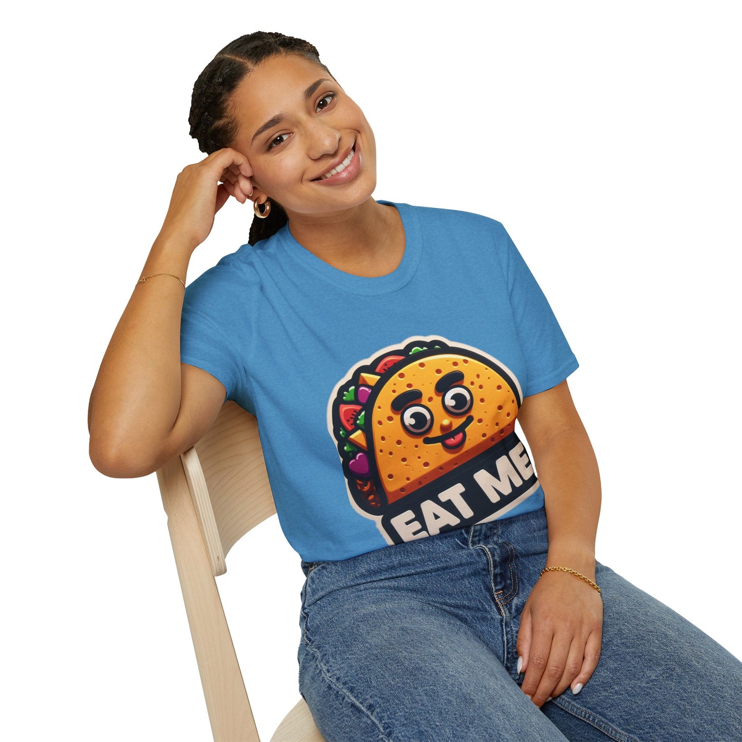 Funny Taco "Eat Me"  Unisex Softstyle T-Shirt