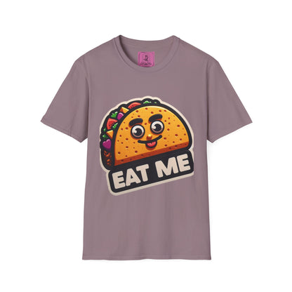 Funny Taco "Eat Me"  Unisex Softstyle T-Shirt