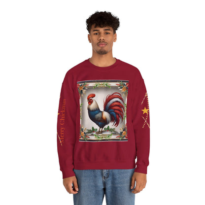 Suéter navideño unisex Merry Chickmas
