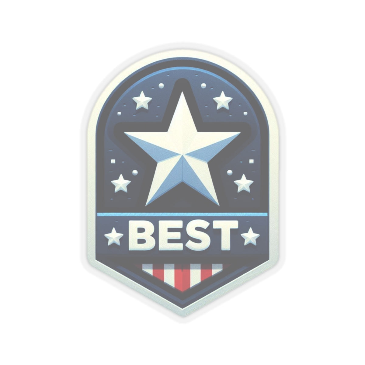 Jenna Kats Best Kiss-Cut Stickers