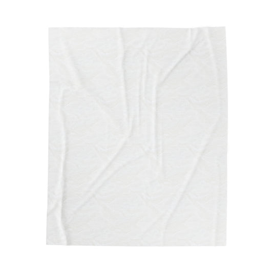 "Lavender Nightmare #1" Velveteen Plush Blanket