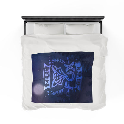 Manta de felpa de terciopelo "Zero Given" 