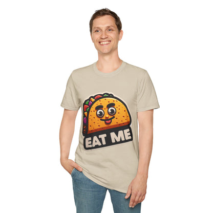 Funny Taco "Eat Me"  Unisex Softstyle T-Shirt
