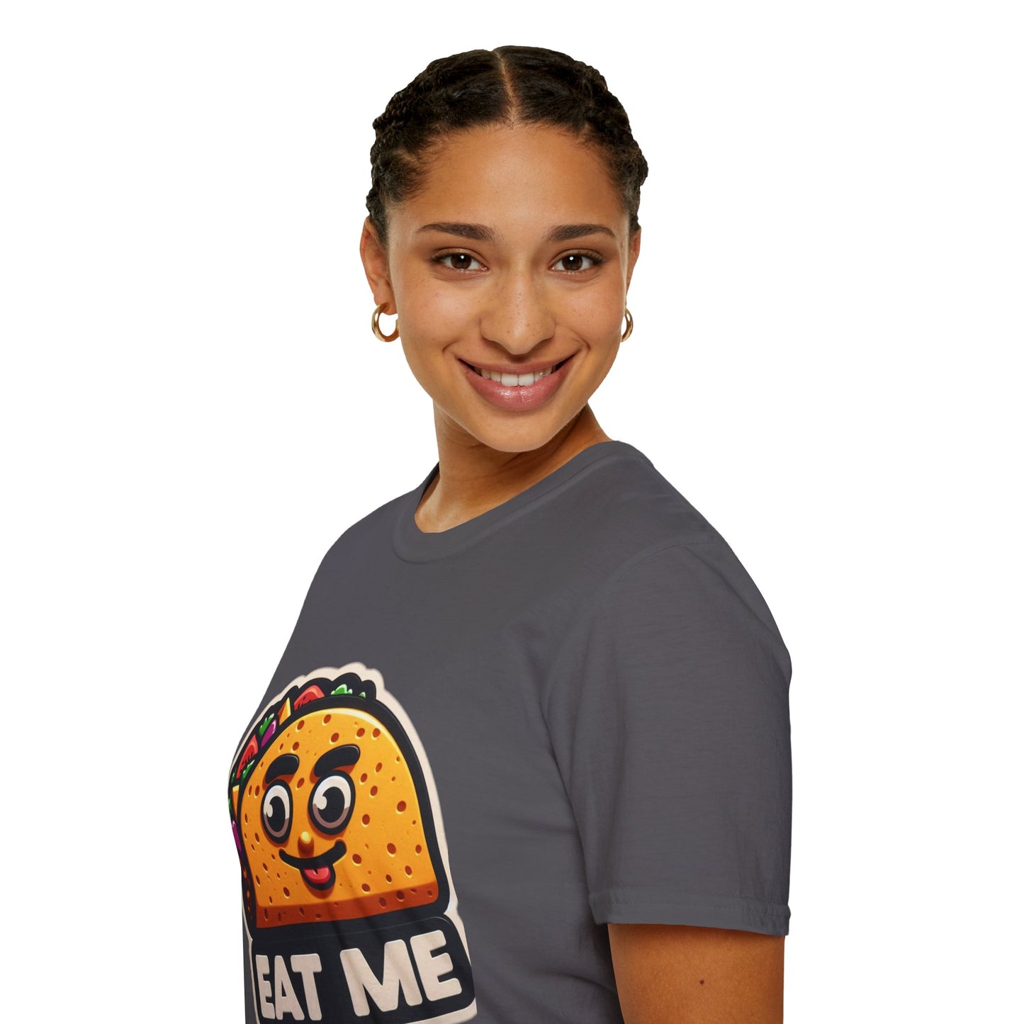 Funny Taco "Eat Me"  Unisex Softstyle T-Shirt
