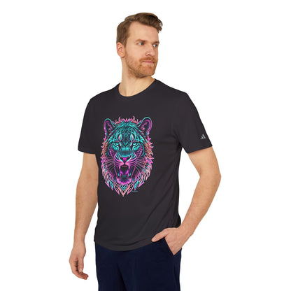 Camiseta deportiva unisex adidas "Jenna Kats' Arted On An Adidas Shirt #11 The Neon Tiger" 