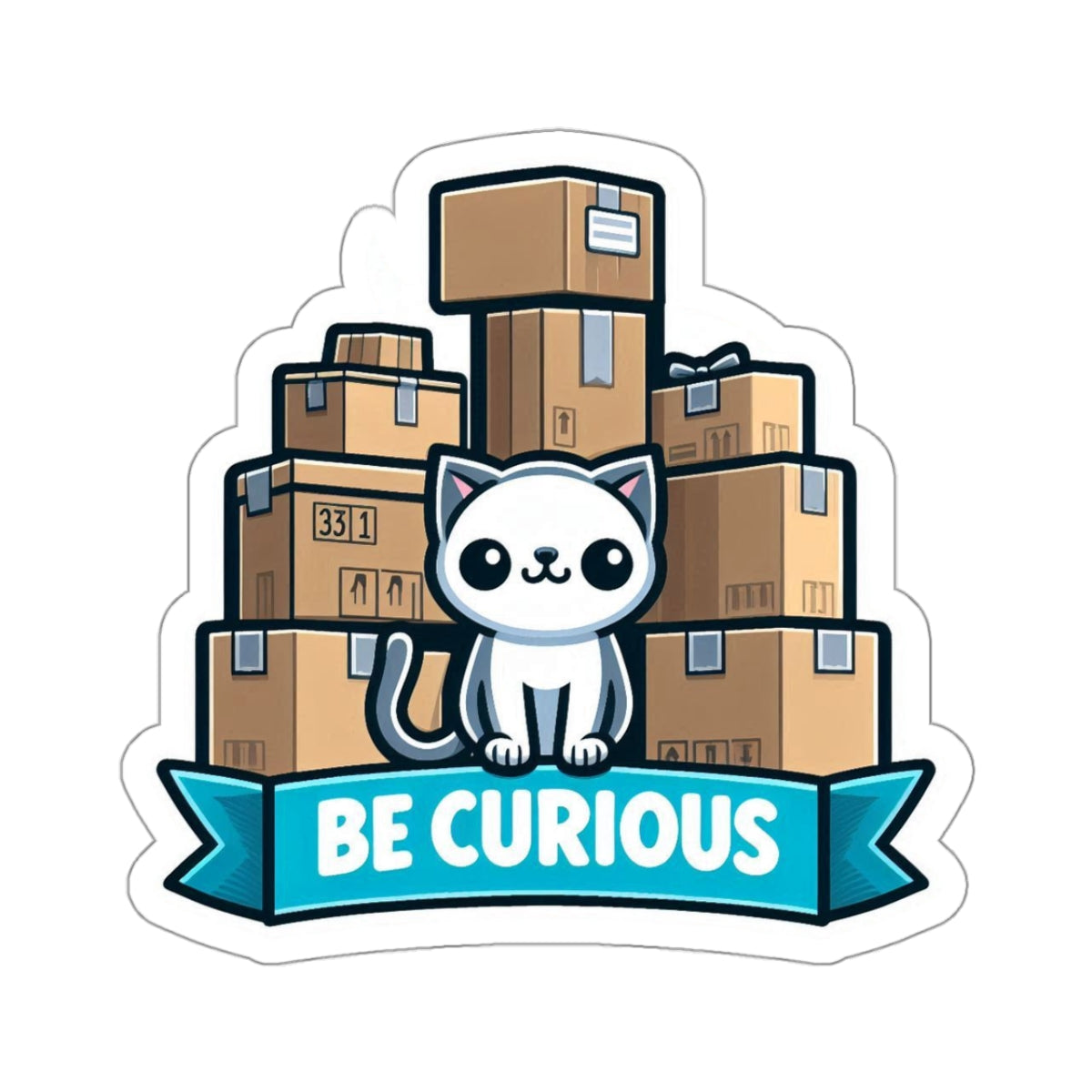 Pegatinas troqueladas "Curiosas" 