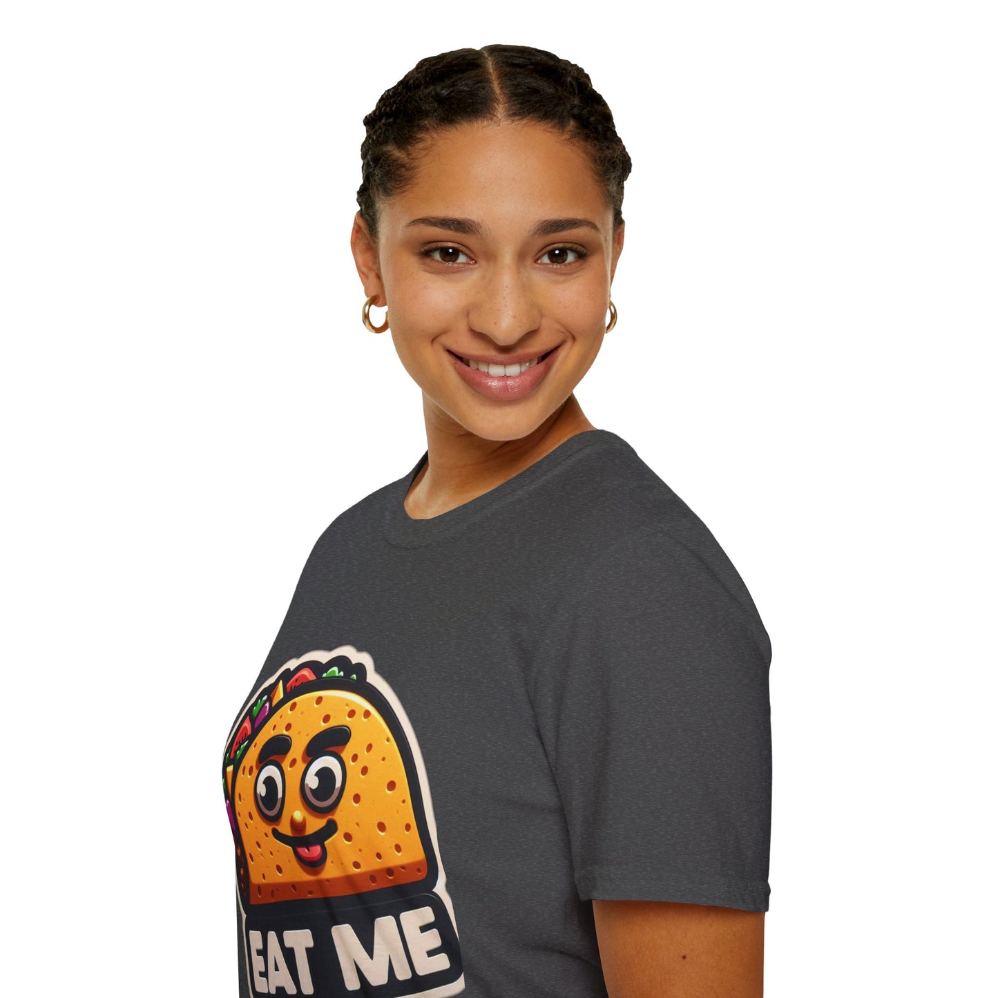 Funny Taco "Eat Me"  Unisex Softstyle T-Shirt