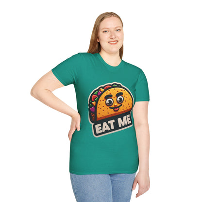 Funny Taco "Eat Me"  Unisex Softstyle T-Shirt