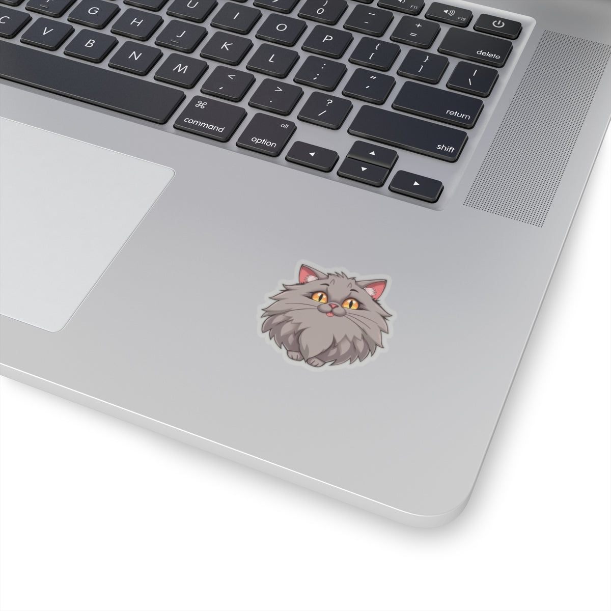Excited Kitty Kiss-Cut Stickers