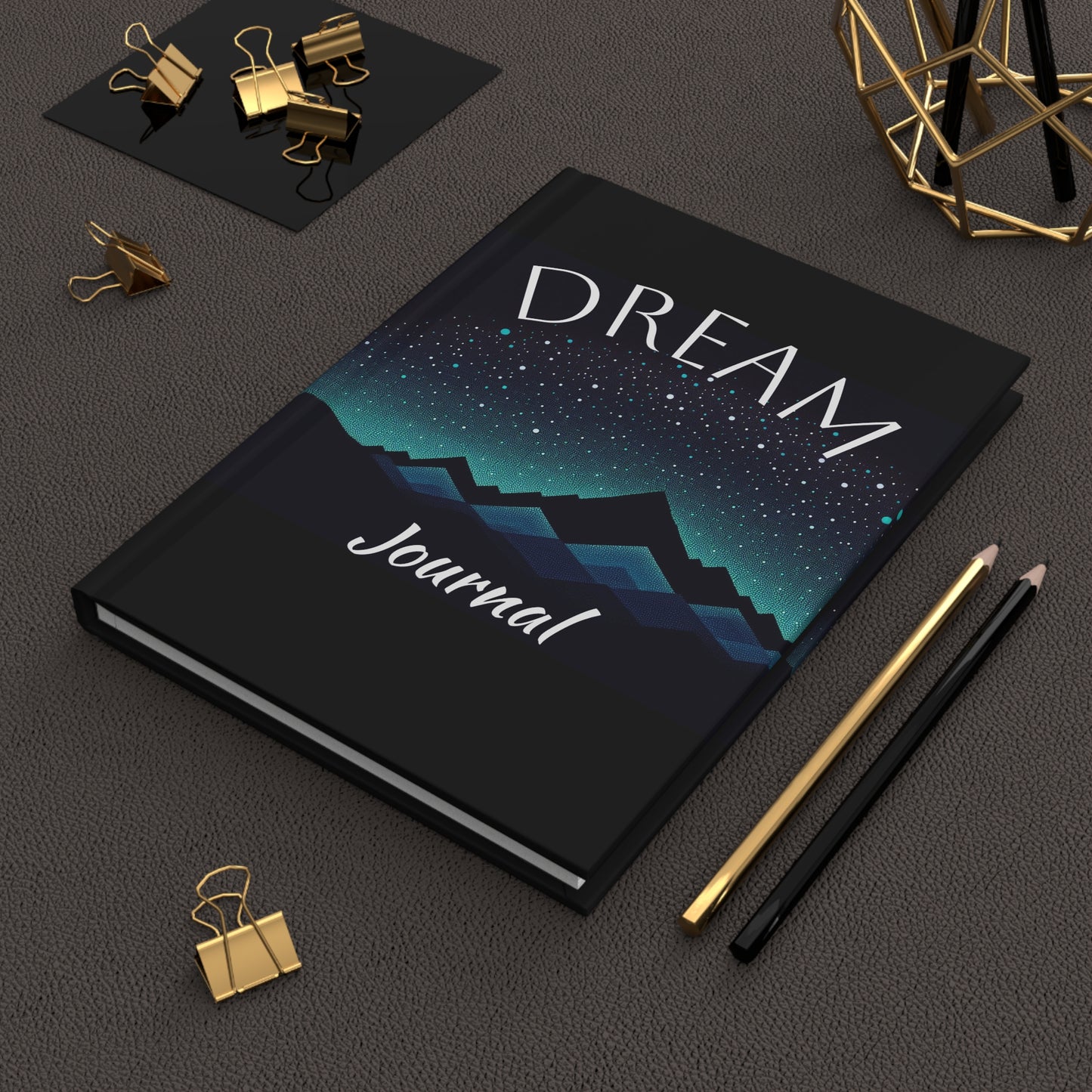 Matte Hardcover Journal - Dark Covered Dream Journal