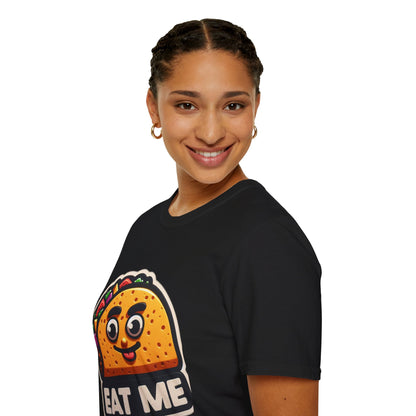 Funny Taco "Eat Me"  Unisex Softstyle T-Shirt