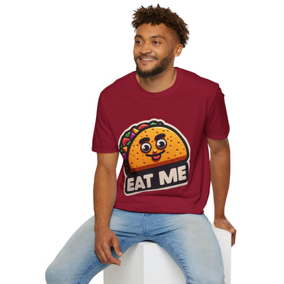 Funny Taco "Eat Me"  Unisex Softstyle T-Shirt