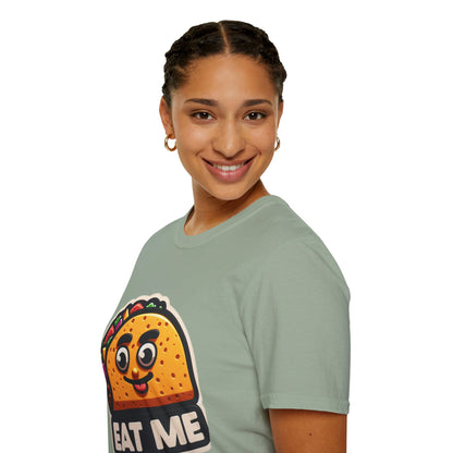 Funny Taco "Eat Me"  Unisex Softstyle T-Shirt