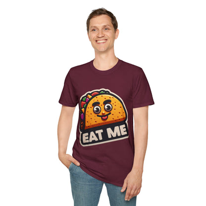 Funny Taco "Eat Me"  Unisex Softstyle T-Shirt