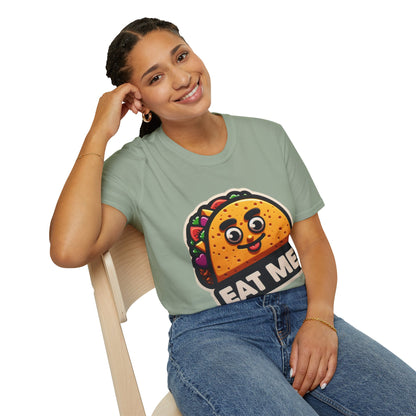 Funny Taco "Eat Me"  Unisex Softstyle T-Shirt
