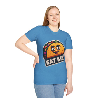 Funny Taco "Eat Me"  Unisex Softstyle T-Shirt