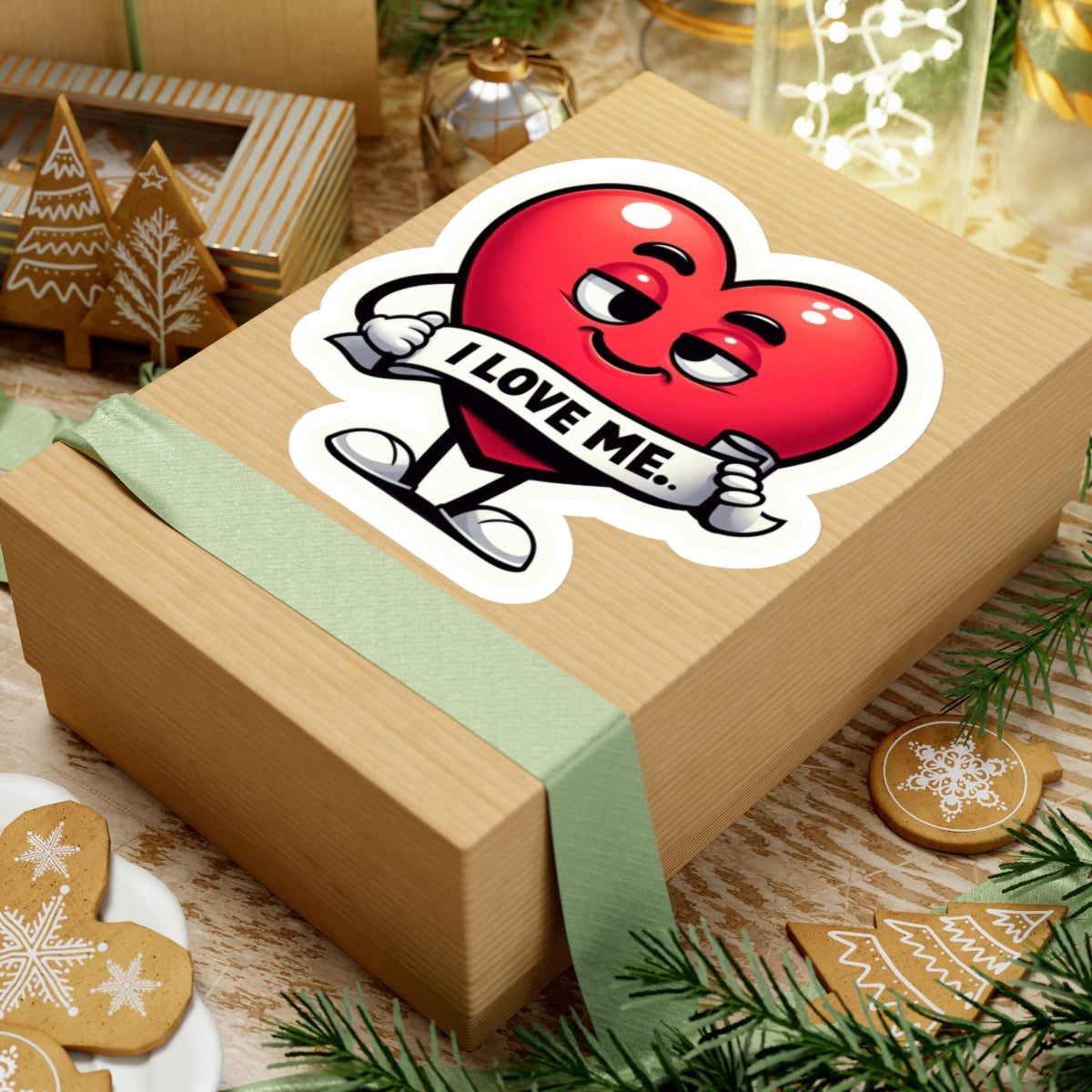 ''I Love Me'' Kiss-Cut Stickers