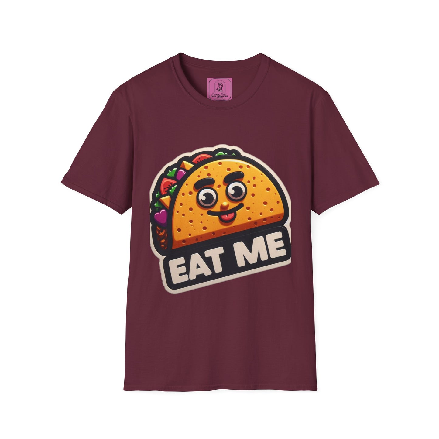 Funny Taco "Eat Me"  Unisex Softstyle T-Shirt