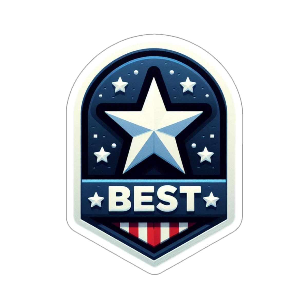 Jenna Kats Best Kiss-Cut Stickers