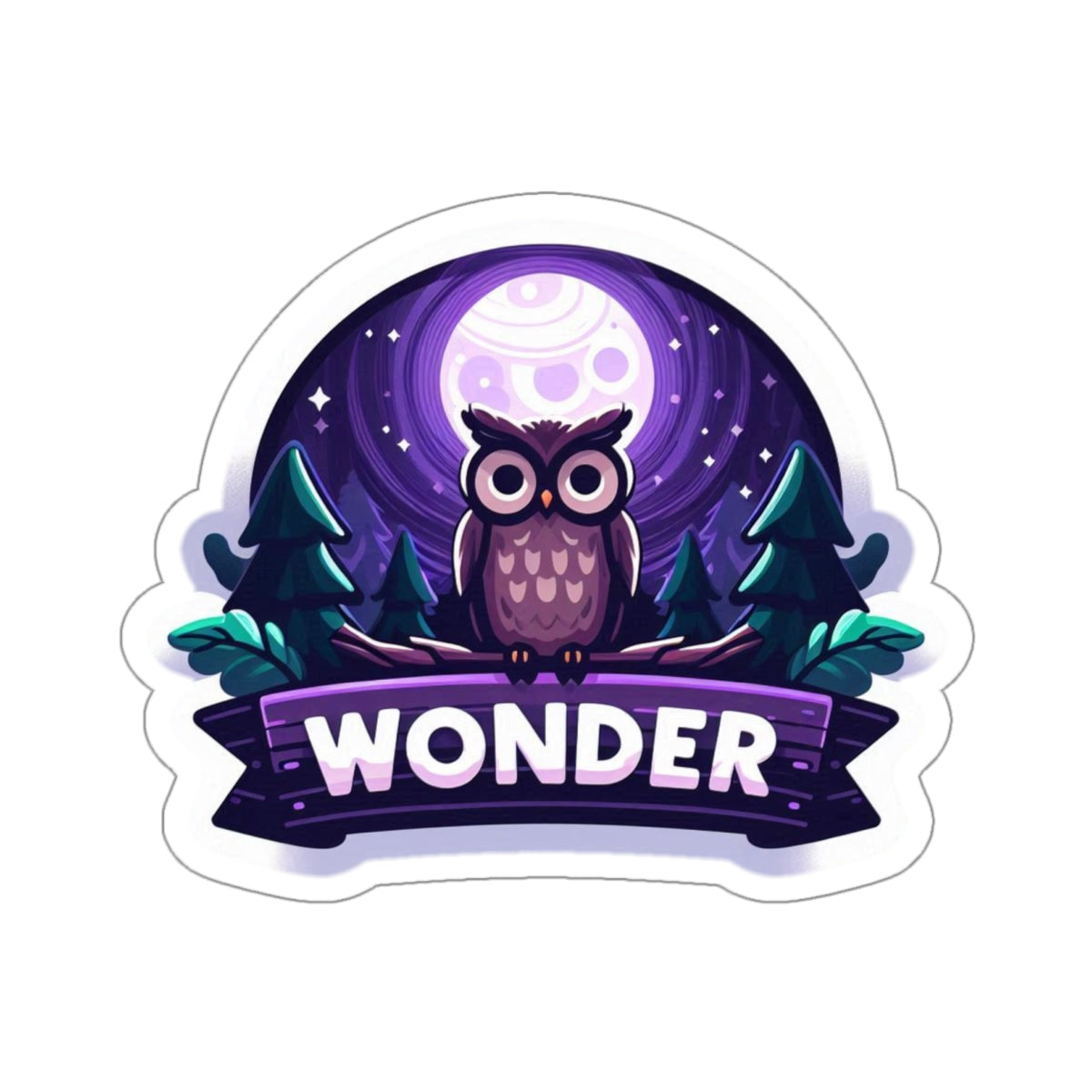 Wonder Kiss-Cut Stickers