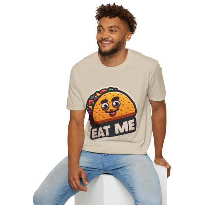 Funny Taco "Eat Me"  Unisex Softstyle T-Shirt