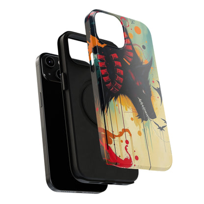 " I Told My Demons About You" Art Print Cell Phone Case, Impact-Resistant Cases