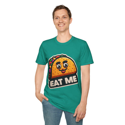 Funny Taco "Eat Me"  Unisex Softstyle T-Shirt