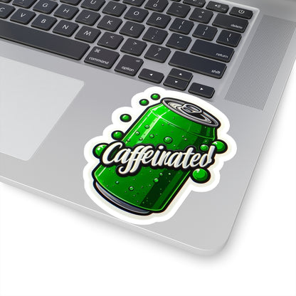 Caffeinated Kiss-Cut Stickers