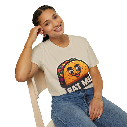 Funny Taco "Eat Me"  Unisex Softstyle T-Shirt