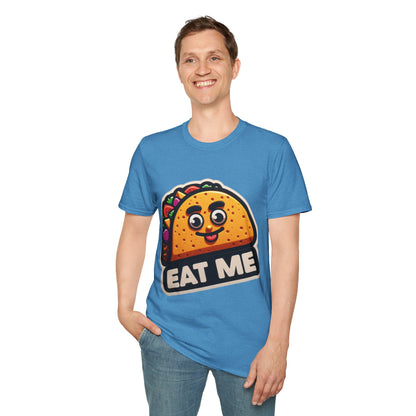 Funny Taco "Eat Me"  Unisex Softstyle T-Shirt