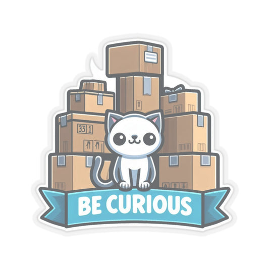 "Curious" Kiss-Cut Stickers