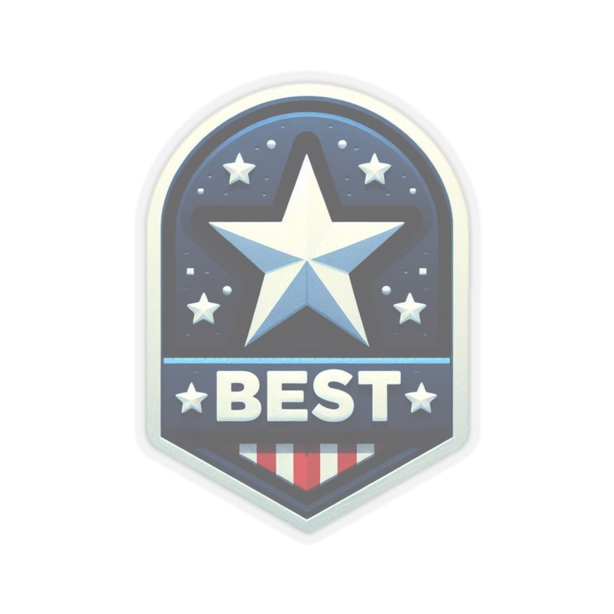 Jenna Kats Best Kiss-Cut Stickers