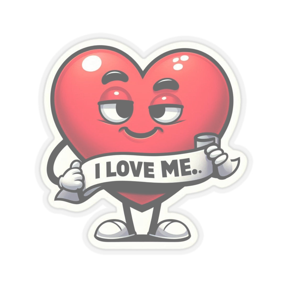 ''I Love Me'' Kiss-Cut Stickers