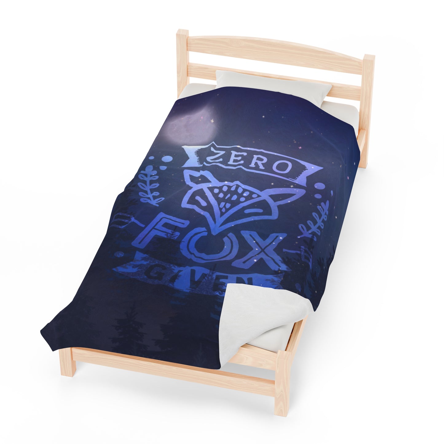 Manta de felpa de terciopelo "Zero Given" 