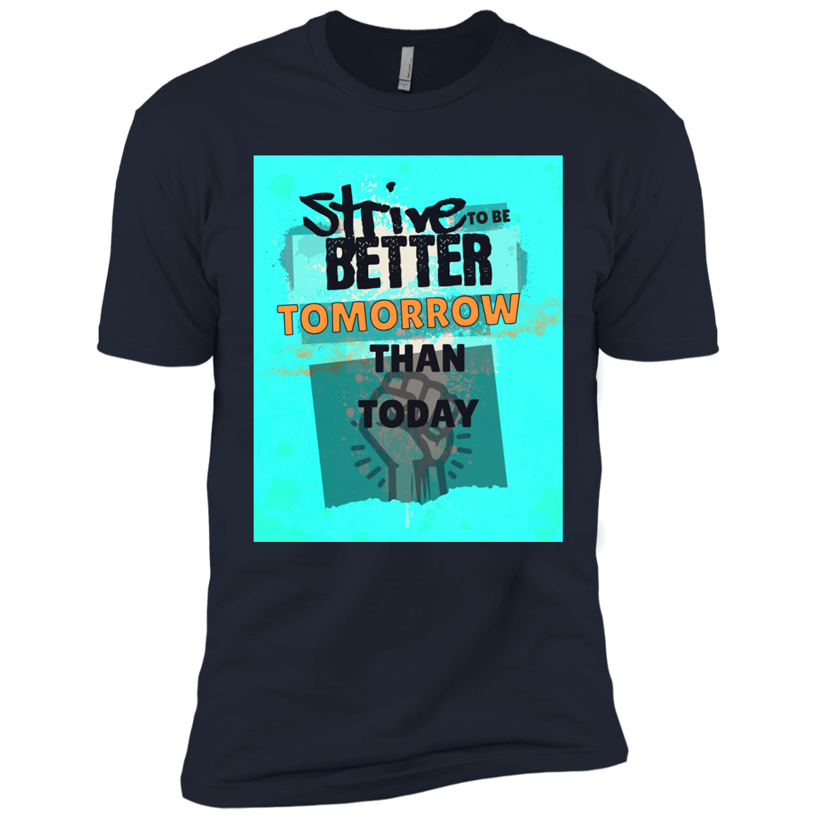 Camiseta de algodón para niño "Strive"