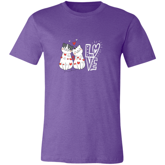 ''Tangled Kitties'' Unisex  Short-Sleeve T-Shirt