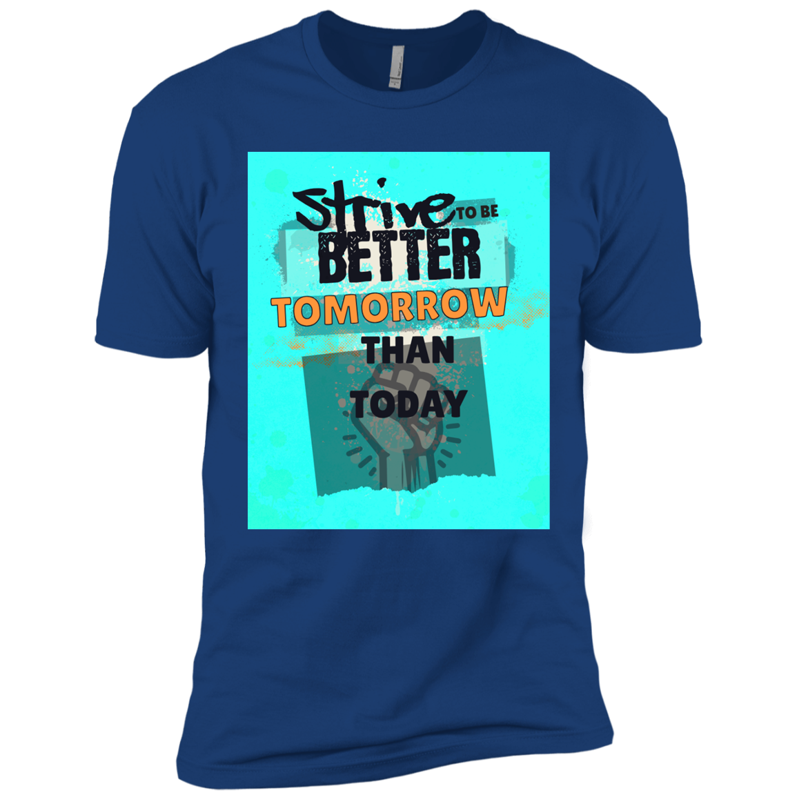 Camiseta de algodón para niño "Strive"