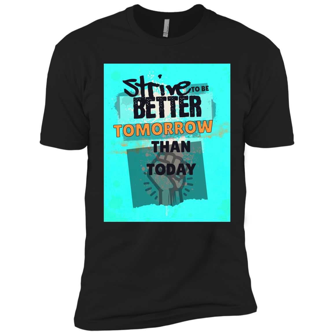 Camiseta de algodón para niño "Strive"